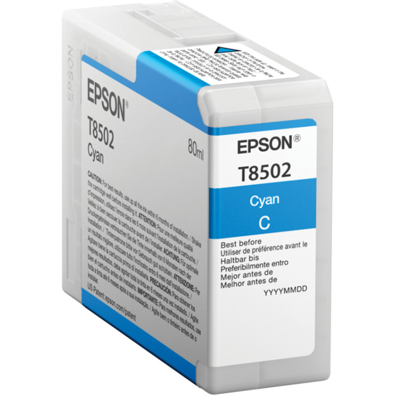 Epson T850200 ra&scaron;alo kasetė 1 vnt Originalus Žydras