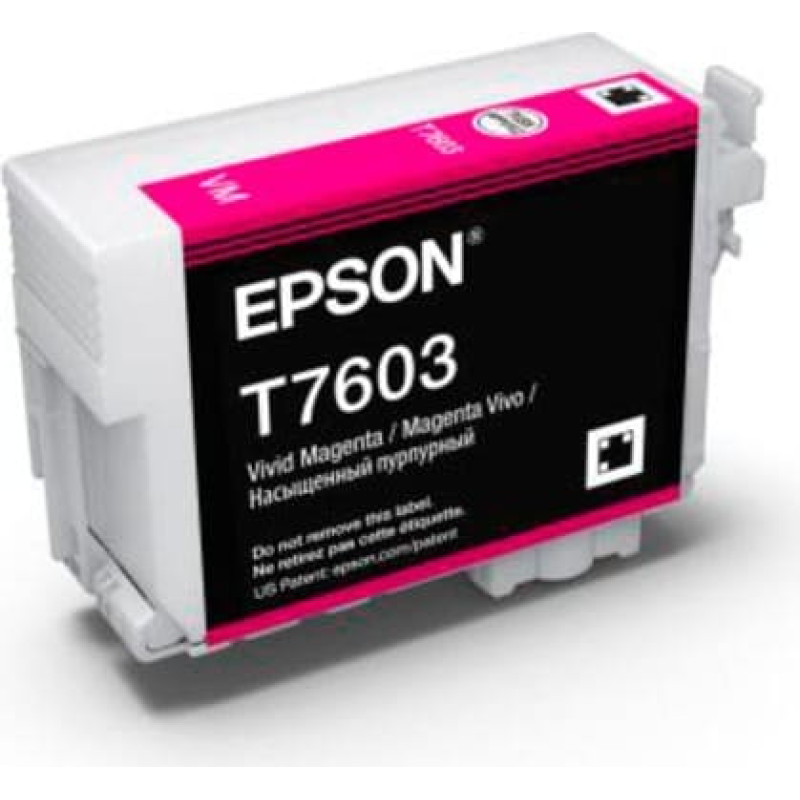 Epson C13T76034N10 ra&scaron;alo kasetė 1 vnt Originalus Ry&scaron;kiai purpurinė