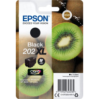 Epson Kiwi 202XL rašalo kasetė 1 vnt Originalus Didelė (XL) išeiga Juoda
