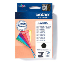 Brother LC-223BK rašalo kasetė 1 vnt Originalus Juoda