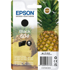 Epson 604 rašalo kasetė 1 vnt Originalus Standartinė išeiga Juoda