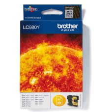 Brother LC-980Y rašalo kasetė 1 vnt Originalus Geltona