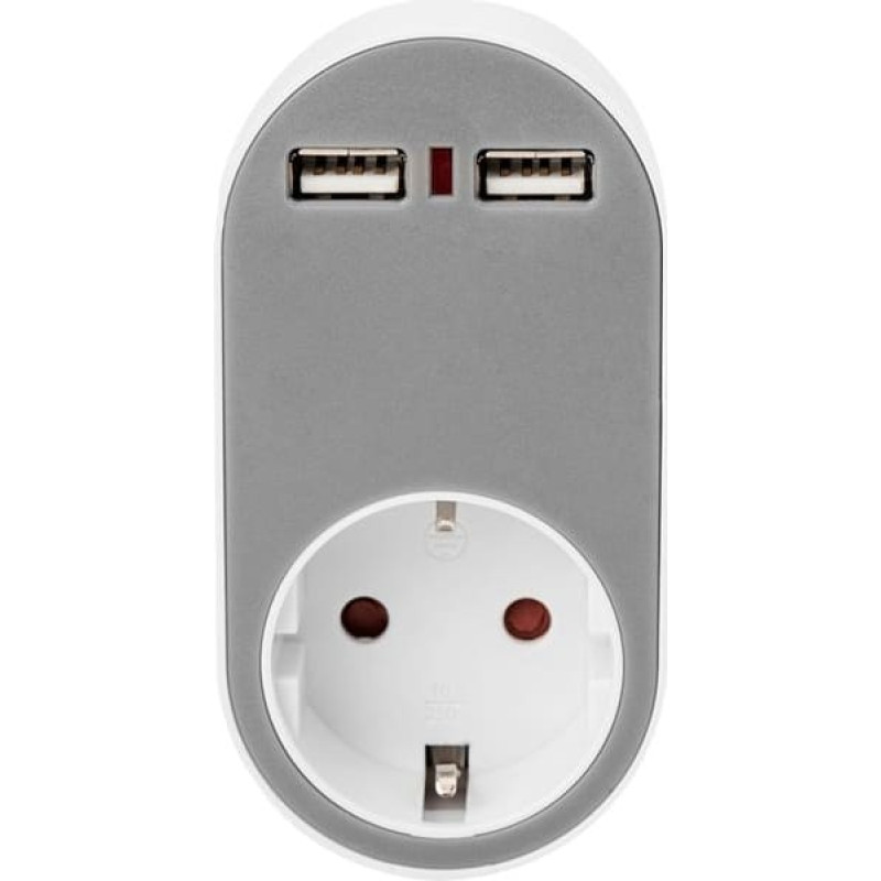 Digitus universal socket Adapter 2 x USB-A