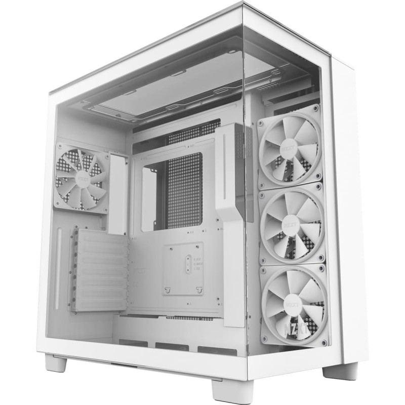 Nzxt Case|NZXT|H9 Elite|MidiTower|Case product features Transparent panel|Not included|ATX|MicroATX|MiniITX|Colour White|CM-H91EW-01