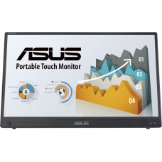 Asus ZenScreen MB16AHT kompiuterio monitorius 39,6 cm (15.6") 1920 x 1080 pikseliai „Full HD“ Lietimui jautrus ekranas Juoda