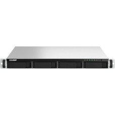 Qnap TS-464U NAS Stovas (1U) „Intel® Celeron®“ N5095 8 GB DDR4 0 TB QNAP Turbo System Aliuminis, Juoda