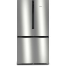 Siemens iQ300 KF96NVPEA dviduris šaldytuvas-šaldiklis Pastatomi 605 L E Sidabras