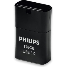 Philips Pico USB atmintukas 128 GB USB A tipo 3.2 Gen 1 (3.1 Gen 1) Juoda