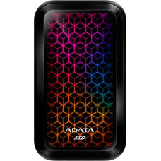 Adata External SSD|ADATA|SE770G|2TB|USB-C|USB 3.2|Write speed 800 MBytes/sec|Read speed 1000 MBytes/sec|ASE770G-2TU32G2-CBK
