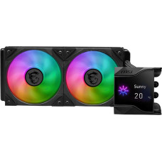 MSI MPG Coreliquid D240 Procesorius Aušinimo skysčiu rinkinys 12 cm Juoda 1 vnt