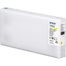 Epson ink cartridge yellow T 43U 200 ml            T 43U44N