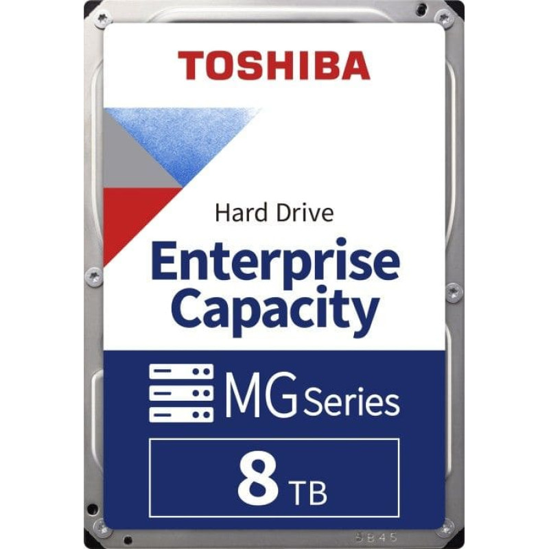 Toshiba HDD|TOSHIBA|8TB|SATA|256 MB|7200 rpm|3,5"|MG08ADA800E