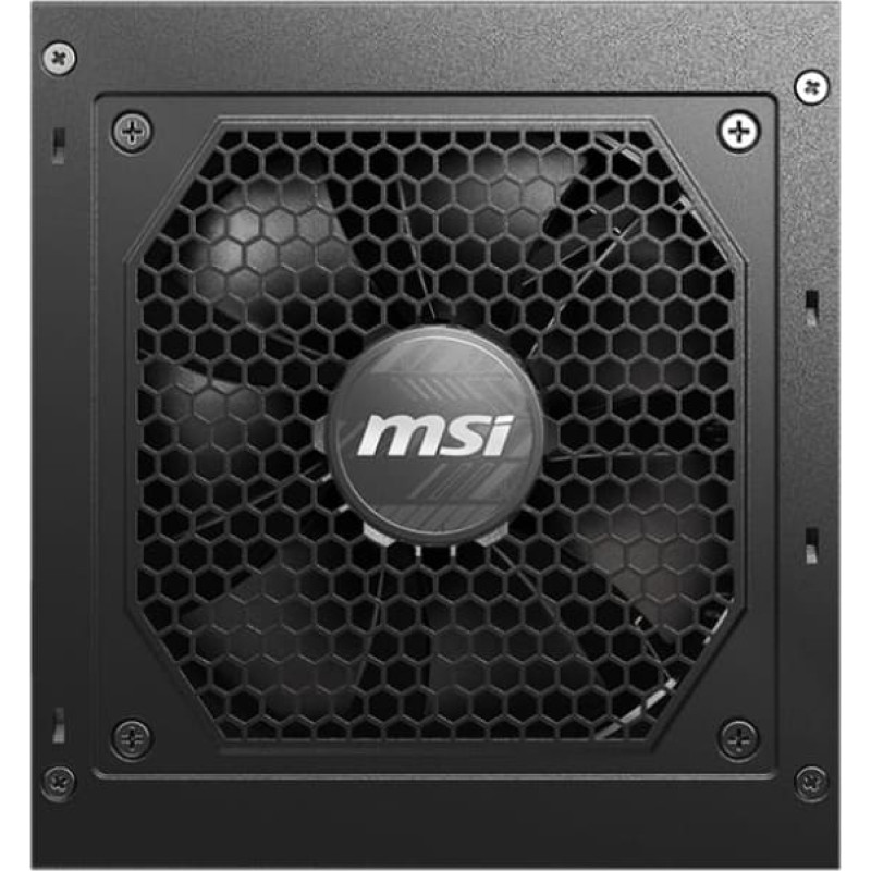 MSI Power Supply|MSI|750 Watts|Efficiency 80 PLUS GOLD|PFC Active|MAGA750GLPCIE5