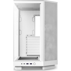 Nzxt Case|NZXT|H6 Flow RGB|MidiTower|Case product features Transparent panel|Not included|ATX|MicroATX|MiniITX|Colour White|CC-H61FW-R1