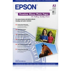 Epson Premium Glossy Photo Paper, DIN A3+, 250g/m&sup2;, 20 sheets
