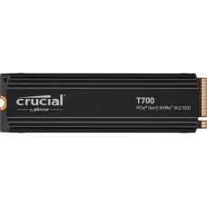 Crucial T700 with heatsink   4TB PCIe Gen5 NVMe M.2 SSD
