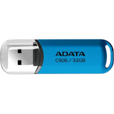Adata AC906-32G-RWB USB atmintukas 32 GB USB A tipo 2.0 Mėlyna, Permatomas