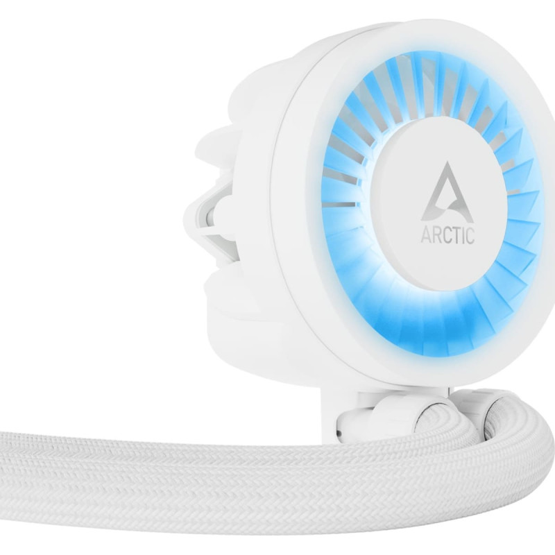 Arctic Liquid Freezer III 280 A-RGB Procesorius Universalusis skystinis aušintuvas 14 cm Balta 1 vnt