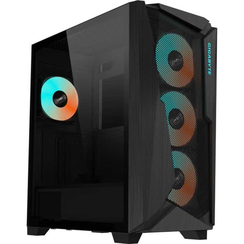 Gigabyte C301 GLASS &bdquo;Midi Tower&ldquo; Juoda