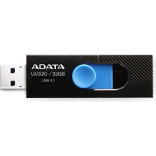 Adata UV320 USB atmintukas 32 GB USB A tipo 3.2 Gen 1 (3.1 Gen 1) Juoda, Mėlyna