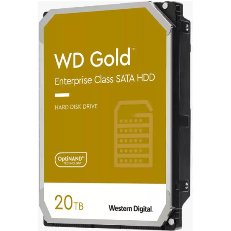 Western Digital HDD|WESTERN DIGITAL|Gold|WD202KRYZ|20TB|SATA|512 MB|7200 rpm|3,5"|WD202KRYZ