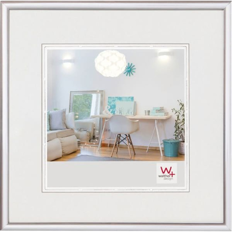 Walther New Lifestyle      30x30 Resin silver KV330S