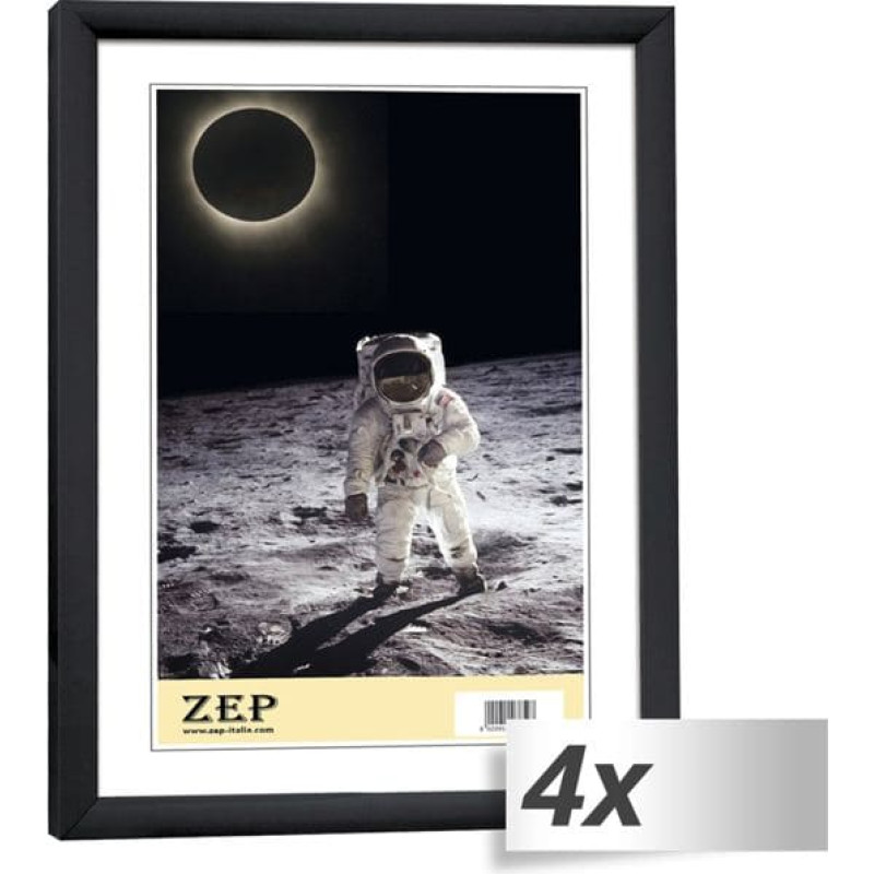 ZEP 4x1 ZEP New Easy black     13x18 Resin Frame KB2