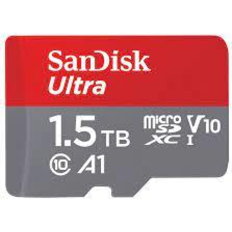 Sandisk Ultra microSDXC A1 1,5TB 150MB/s Adapt.SDSQUAC-1T50-GN6MA