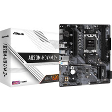 Asrock Mainboard|ASROCK|AMD A620|SAM5|Micro-ATX|Memory DDR5|Memory slots 2|2xPCI-Express 3.0 1x|1xPCI-Express 4.0 16x|2xM.2|1xHDMI|1xDisplayPort|2xUSB 2.0|2xUSB 3.2|1xUSB-C|1xRJ45|3xAudio port|A620M-HDV/M.2