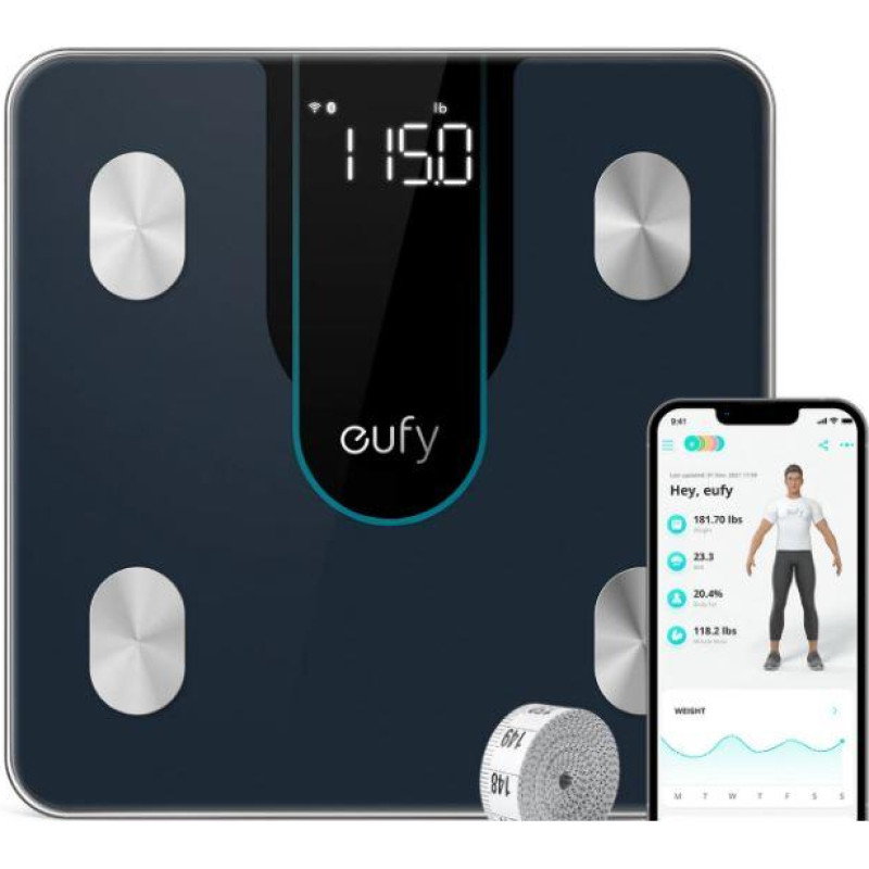 Eufy SCALE SMART P2 BLACK/T9148311 EUFY