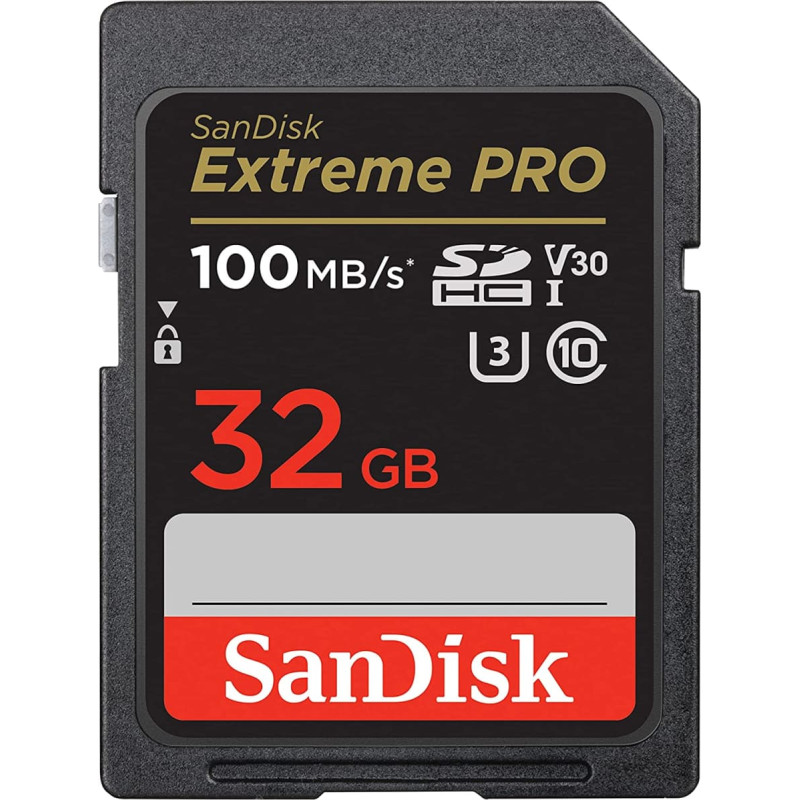 Sandisk Extreme Pro SDHC    32GB UHS-I C10 U3 V30