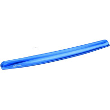 Fellowes Crystal Gel Keyboard Gel Wrist Support  blue