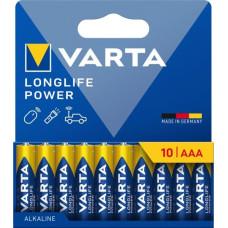 Varta 1x10 Varta Longlife Power Micro AAA LR 03            04903121761