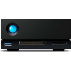 Lacie External HDD|LACIE|8TB|SATA|USB-C|USB 3.2|USB 3.1|Drives 1|Rotation speed 7200 rpm|Black|STHS8000800