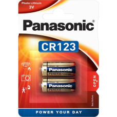 Panasonic 1x2 Panasonic Photo CR 123 A Lithium