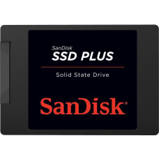 Sandisk By Western Digital SSD|SANDISK BY WESTERN DIGITAL|SSD PLUS|240GB|SATA 3.0|Write speed 440 MBytes/sec|Read speed 530 MBytes/sec|2,5