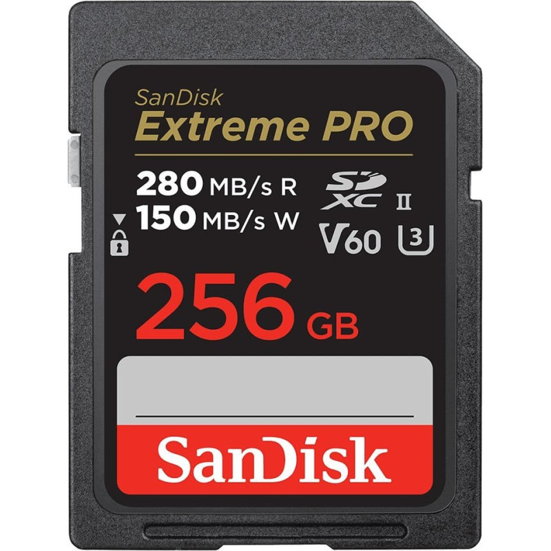 Sandisk Extreme Pro SDXC   256GB UHS-II C10 U3 V60