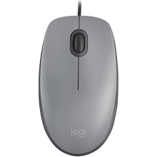 Logitech MOUSE USB OPTICAL M110 SILENT/MID GRAY 910-005490 LOGITECH