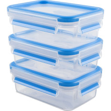 Emsa 508570 indas maistui laikyti Stačiakampio formos „Box“ 0,55 L Permatomas 3 vnt