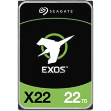 Seagate Exos X22 ST20000NM004E vidinis kietasis diskas 20 TB 7200 RPM 512 MB 3.5" „Serial ATA III“