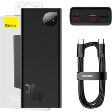 Baseus Powerbank Baseus Adaman Metal, 20000mAh, 2xUSB, USB-C 30W (black)