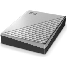 Western Digital External HDD|WESTERN DIGITAL|My Passport Ultra|4TB|USB 3.0|Colour Silver|WDBFTM0040BSL-WESN